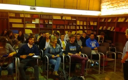 Alumnes de Turisme visiten la Biblioteca Nacional de Catalunya