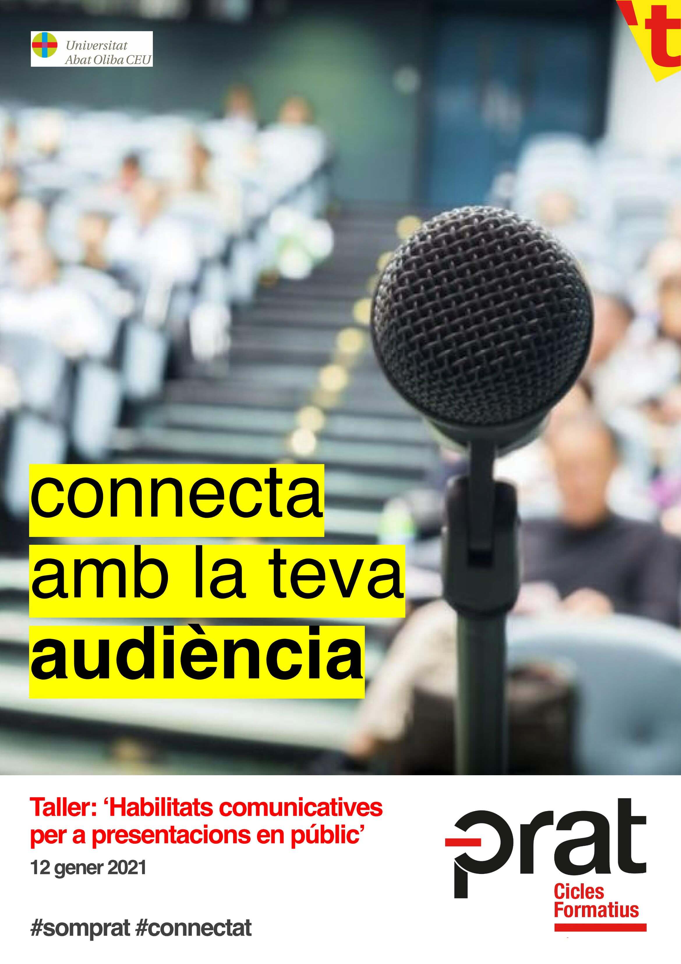 Taller habilitats comunicatives per a presentacions en públic