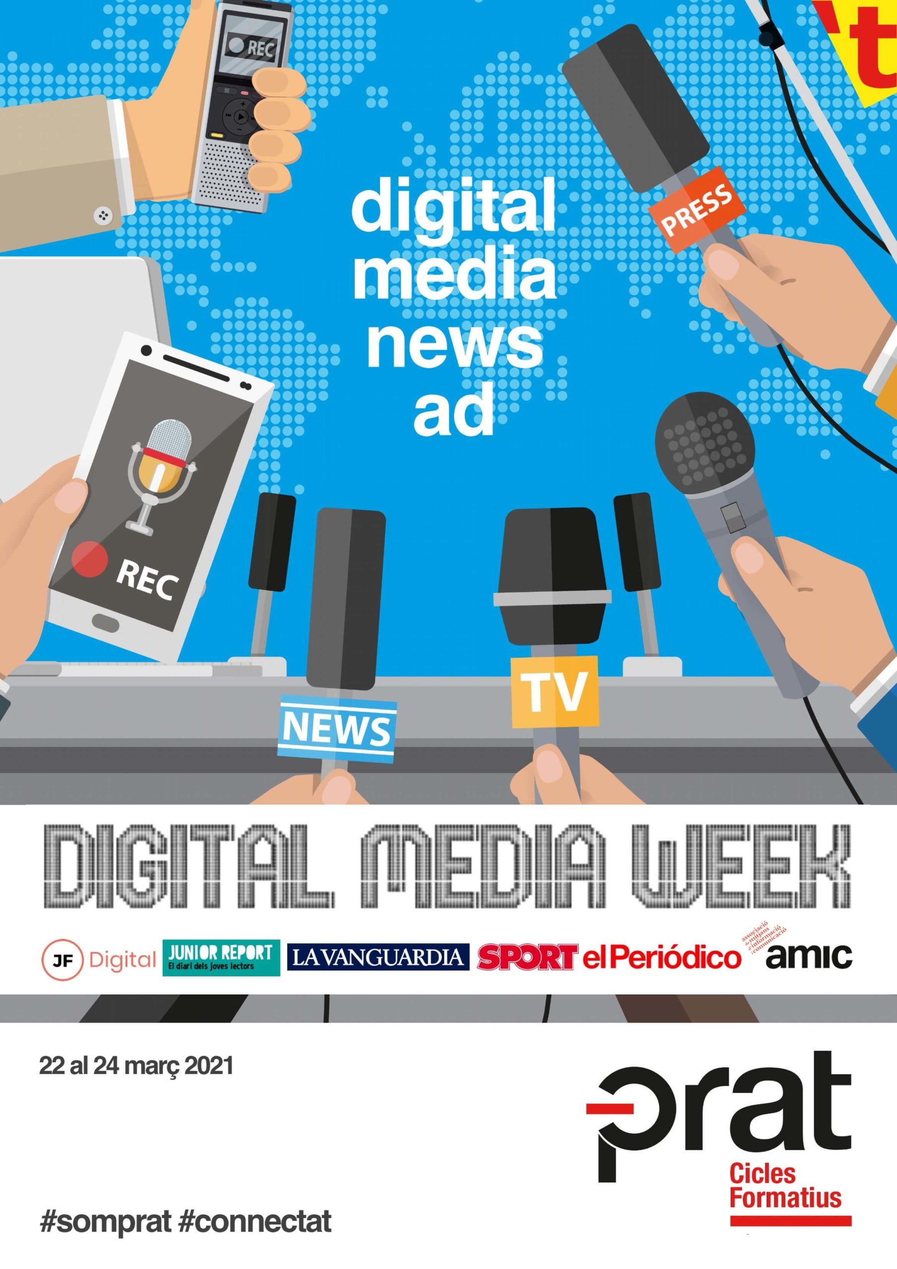 Digital Media Week - Cicle Formatiu de Grau Superior de Màrqueting i Publicitat a Prat Educació