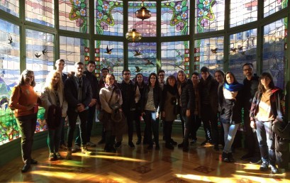 Alumnes de CFGS visiten el projecte Cases Singulars de Barcelona