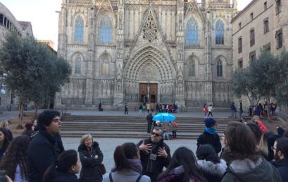 Visita a la Catedral de Barcelona dels alumnes d’Història de l’Art i Turisme